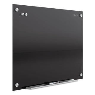 Quartet® Infinity Black Glass Magnetic Marker Board, 72 x 48 (QRTG7248B)