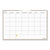 AT-A-GLANCE® WallMates Self-Adhesive Dry Erase Monthly Planning Surfaces, 36 x 24, White/Gray/Orange Sheets, Undated (AAGAW602028)