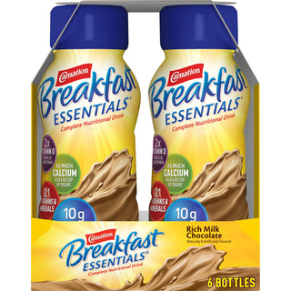 Carnation Breakfast Essentials® Oral Supplement Rich Milk Chocolate Flavor Liquid 8 oz. Bottle (983738_EA)