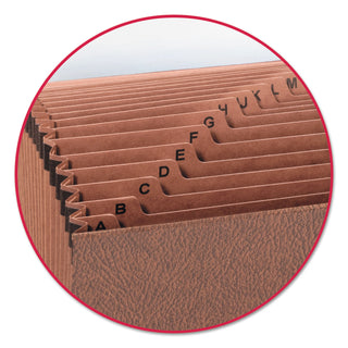 Smead™ TUFF Expanding Files, 21 Sections, 1/21-Cut Tab, Legal Size, Redrope (SMD70320)