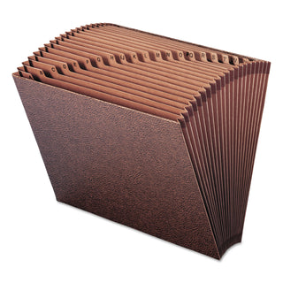Smead™ TUFF Expanding Files, 21 Sections, 1/21-Cut Tab, Letter Size, Redrope (SMD70425)
