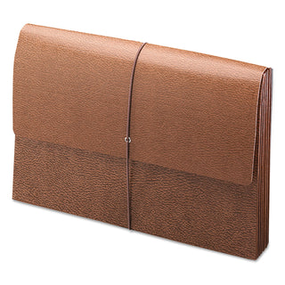 Smead™ Classic Expanding Wallets w/ Tear-Resistant Gussets, 3.5" Expansion, 1 Section, Legal Size, Redrope (SMD71456)