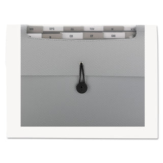 Smead™ Step Index Organizer, 12 Sections, 1/6-Cut Tab, Letter Size, Silver (SMD70903) (SMD70903)