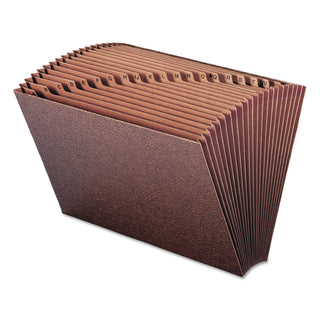 Smead™ TUFF Expanding Files, 21 Sections, 1/21-Cut Tab, Legal Size, Redrope (SMD70430)