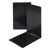 Smead™ End Opening Pressboard Report Cover, Prong Fastener, Legal, Black (SMD81733)