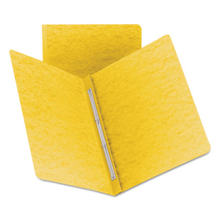 Smead™ Side Opening Press Guard Report Cover, Prong Fastener, Letter, Yellow (SMD81852)