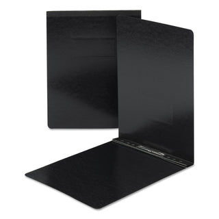 Smead™ End Opening Pressboard Report Cover, Prong Fastener, Letter, Black (SMD81125)