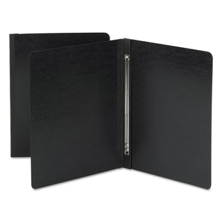 Smead™ Side Opening Pressboard Report Cover, Prong Fastener, Letter, Black (SMD81151)