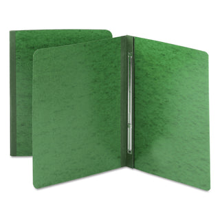 Smead™ Side Opening Pressboard Report Cover, Prong Fastener, Letter, Green (SMD81451)