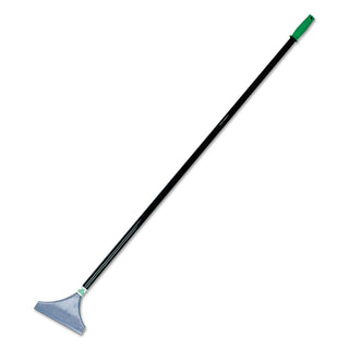 Unger® Heavy-Duty Floor Scraper, 8" Blade, 5 ft Handle, Zinc Alloy Head (UNGHDSS)