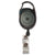 Advantus Carabiner-Style Retractable ID Card Reel, 30" Extension, Smoke, 12/Pack (AVT75551)