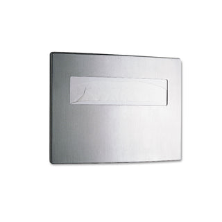 Bobrick Toilet Seat Cover Dispenser, 15 3/4 x 2 1/4 x 11 1/4, Stainless Steel (BOB4221)