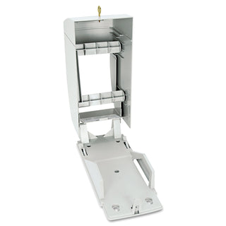 Bobrick Matrix Series Two-Roll Tissue Dispenser, 6 1/4w x 6 7/8d x 13 1/2h, Gray (B5288)
