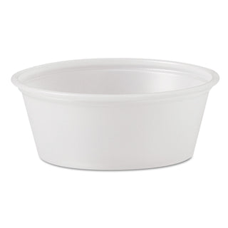 Dart® Polystyrene Portion Cups, 1 1/2 oz, Translucent, 2500/Carton (DCCP150N)