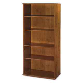 Bush® Series C Collection 36W 5 Shelf Bookcase, Natural Cherry (BSHWC72414)