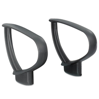 Safco® Optional Loop Arm Kit for Mesh Extended Height Chair, Black, 1 Pair (SAF3396BL)