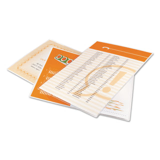 GBC® UltraClear Thermal Laminating Pouches, 3 mil, 9" x 11.5", Gloss Clear, 100/Pack (GBC3745022)