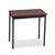 Barricks Utility Table, Rectangular, 30w x 18d x 30h, Walnut/Black (BRKUT183030WA)
