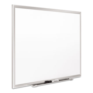 Quartet® Classic Series Porcelain Magnetic Board, 36 x 24, White, Silver Aluminum Frame (QRT2543)