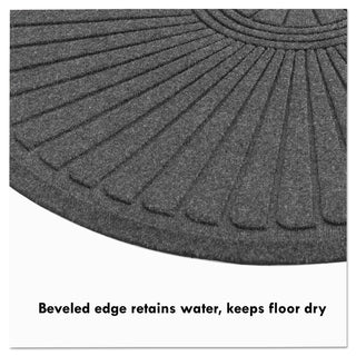 Guardian EcoGuard Diamond Floor Mat, Single Fan, 36 x 72, Charcoal (MLLEGDSF030604)