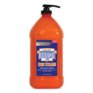 Boraxo® Orange Heavy Duty Hand Cleaner, 3 Liter Pump Bottle, 4/Carton (DIA06058)