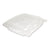 Dart® ClearSeal Plastic Hinged Container, 8-5/16 x 8-5/16 x 2, Clear, 125/BG, 2 BG/CT (DCCC89PST1)