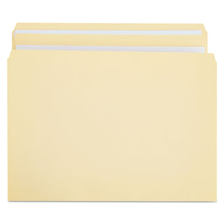 Universal® Double-Ply Top Tab Manila File Folders, Straight Tabs, Legal Size, 0.75" Expansion, Manila, 100/Box (UNV16120)