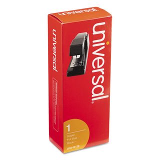 Universal® Classic Full-Strip Stapler, 20-Sheet Capacity, Black (UNV43128)