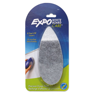 EXPO® Dry Erase Precision Point Eraser Refill Pad, Felt, 9-3/4W x 3-1/4D (SAN9287KF)