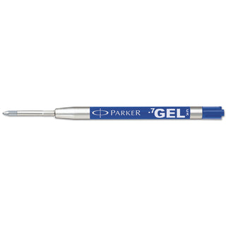 Parker® Refill for Parker Retractable Gel Ink Roller Ball Pens, Medium Point, Blue Ink, 2/Pack (PAR1950364)