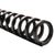 GBC® ProClick Easy Edit Spines, 5/16" Diameter, 45 Sheet Capacity, Black, 25/Pack (GBC2515662)