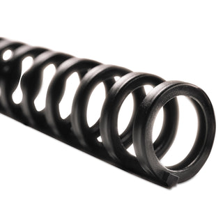 GBC® ProClick Easy Edit Spines, 5/8" Diameter, 110 Sheet Capacity, Black, 100/Box (GBC2514517)