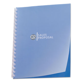 GBC® Design View Presentation Binding System Covers, 11 x 8 1/2, Frost, 25/Pack (GBC2514499)