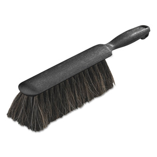 Carlisle Counter/Radiator Brush, Horsehair Blend, 8" Brush, 5" Handle, Black (CFS3622503)