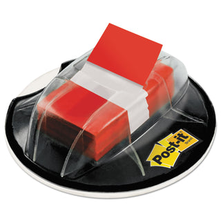 Post-it® Page Flags in Desk Grip Dispenser, 1 x 1 3/4, Red, 200/Dispenser (MMM680HVRD)