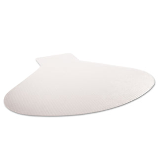deflecto® SuperMat Frequent Use Chair Mat, Medium Pile Carpet, 60 x 66, Workstation, Clear (DEFCM14003K)