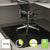 deflecto® EconoMat Occasional Use Chair Mat for Low Pile Carpet, 46 x 60, Rectangular, Black (DEFCM11442FBLK)