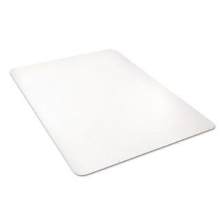 deflecto® Polycarbonate All Day Use Chair Mat - Hard Floors, 46 x 60, Rectangle, Clear (DEFCM21442FPC)
