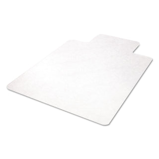deflecto® EconoMat All Day Use Chair Mat for Hard Floors, 36 x 48, Lipped, Clear (DEFCM21112)