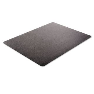 deflecto® EconoMat All Day Use Chair Mat for Hard Floors, 45 x 53, Rectangular, Black (DEFCM21242BLK)