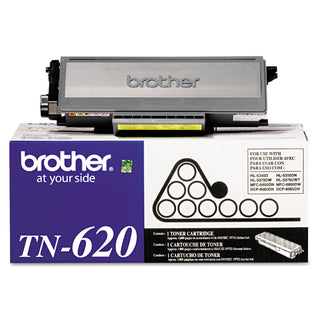 Brother TN620 Toner, 3000 Page-Yield, Black (BRTTN620)