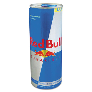 Red Bull® Energy Drink, Sugar-Free, 8.4 oz Can, 24/Carton (RDB122114)