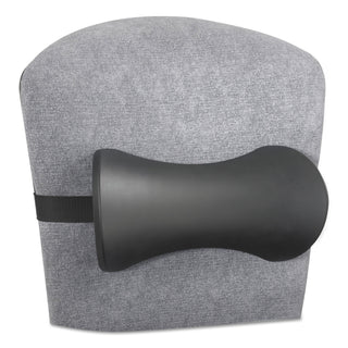 Safco® Lumbar Support Memory Foam Backrest, 14.5w x 3.75d x 6.75h, Black (SAF7154BL)