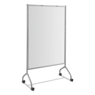 Safco® Impromptu Magnetic Whiteboard Collaboration Screen, 42w x 21.5d x 72h, Gray/White (SAF8511GR)