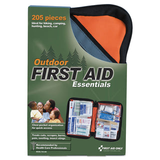 First Aid Only™ Outdoor Softsided First Aid Kit for 10 People, 205 Pieces, Fabric Case (FAO440)