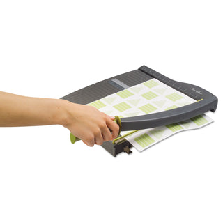 Swingline® Economy Paper Trimmer, 12" Long, 12-3/4" x 16-3/4" x 1-1/2", Gray (SWI9312)