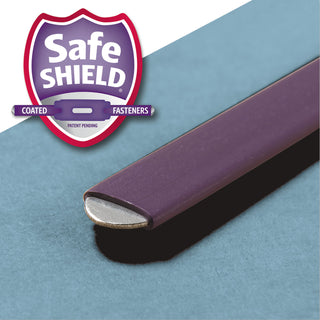 Smead™ Six-Section Pressboard Top Tab Classification Folders with SafeSHIELD Fasteners, 2 Dividers, Letter Size, Assorted, 10/Box (SMD14025)