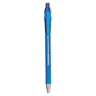 Papermate® FlexGrip Ultra Retractable Ballpoint Pen, Medium 1mm, Blue Ink/Barrel, Dozen (PAP9510131)