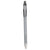 Papermate® FlexGrip Ultra Retractable Ballpoint Pen, 0.8mm, Black Ink, Gray/Black Barrel, Dozen (PAP95801)