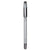 Papermate® FlexGrip Ultra Stick Ballpoint Pen, Medium 1mm, Black Ink, Gray Barrel, Dozen (PAP96301)